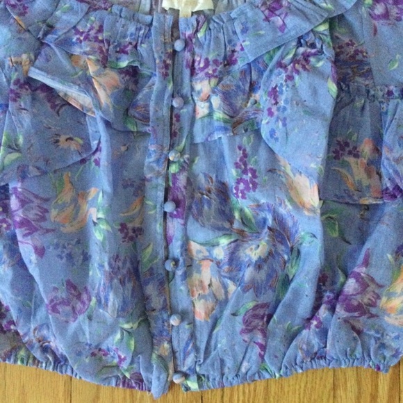 LoveShackFancy Ruffle Popover Top - Picture 6 of 6